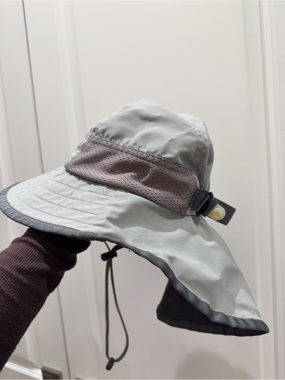 Sunday Afternoons Kids Sun Hat - Light Gray